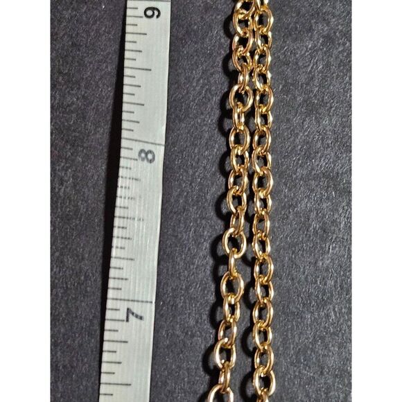 Gold tone cat earring and necklace set - Picture 15 of 16